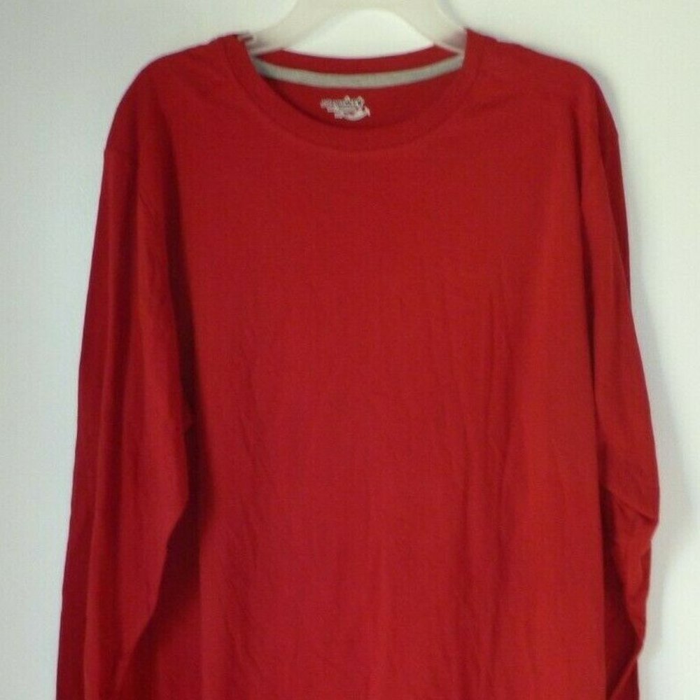 Men's Shirt,Joe Boxer,Size XL,Red,Long Sleeve